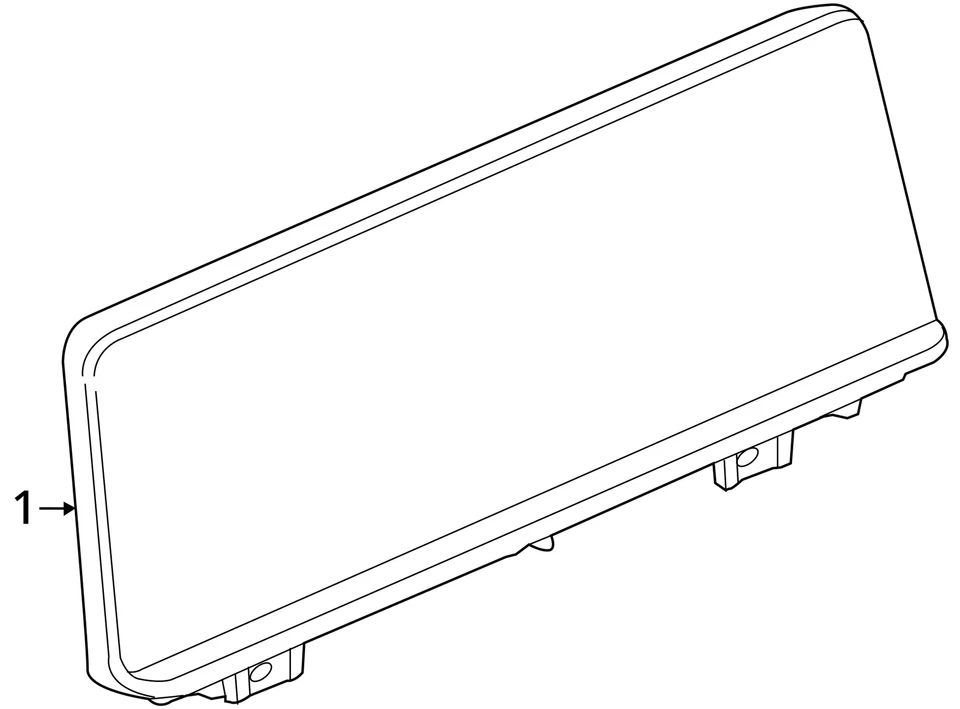 Info-GPS-TV Screen With Navigation 6.5" Screen Fits 14-15 BMW 228i 6865147 - Image 4 of 4
