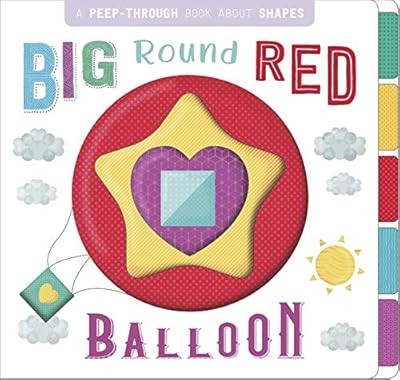 Big Round Red Balloon (First Concepts Peep Through), , Used; Good Book