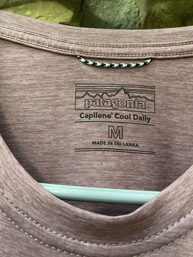 Patagonia Capilene Cool Daily Graphic Shirt Womens M - Picture 3 of 4