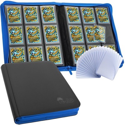 Toploader Binder, Trading Card Binder Storage, 252 9 Pocket Top Loader Pokemo...