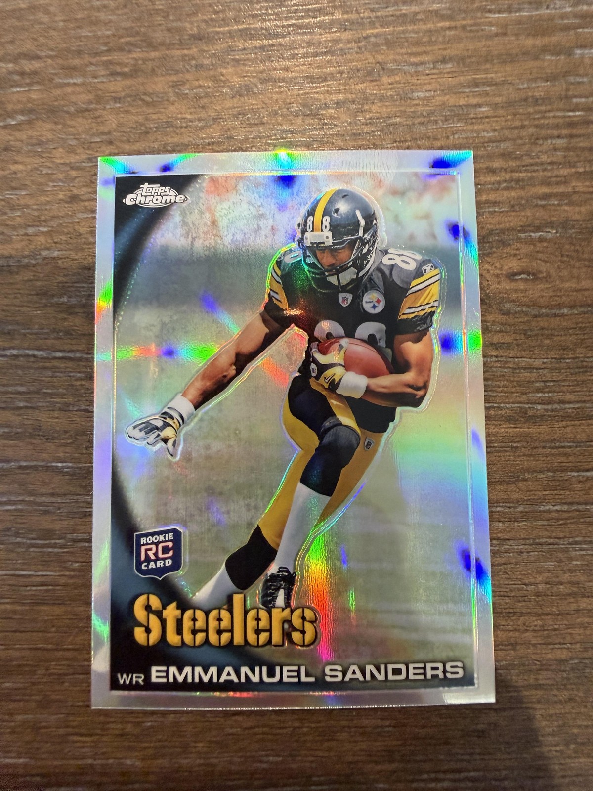 2010 Topps Chrome #C106 Emmanuel Sanders Refractors