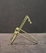 Vtg Anchor Hocking Chip & Dip Set  Bowl Bracket (Only) Gold Tone Metal