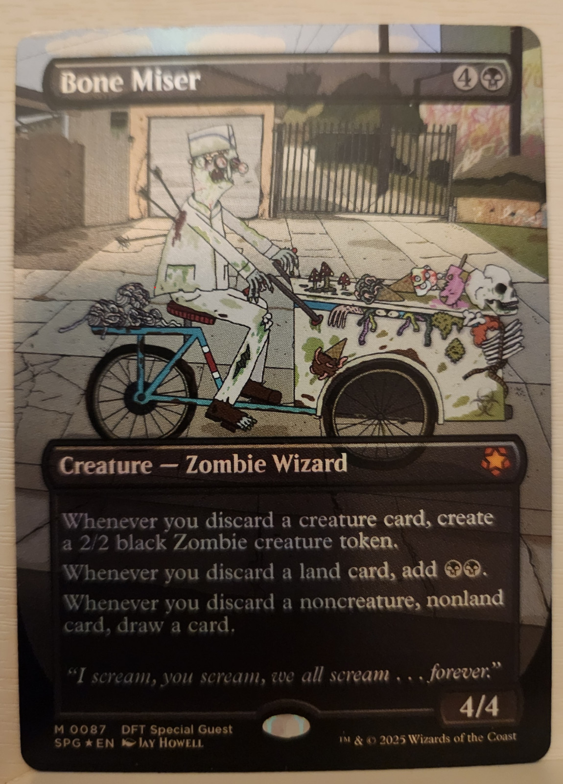 Bone Miser (Borderless) Special Guests Foil