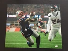 KAYSHON BOUTTE AUTOGRAPHED 16X20 THE CATCH VS HOUSTON 1ST POSTSEASON TD JSA