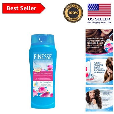 Sulfate-Free 2in1 Shampoo + Conditioner with Camellia Oil for Silky Smooth Hair