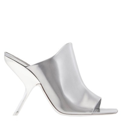 Ferragamo Era X5 Leather Open-Toe Sandals, Size 8 B