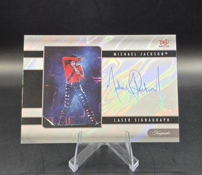 2025 Keepsake Michael Jackson /15 Bad World Tour Laser Signature