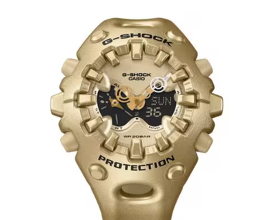 CASIO G-SHOCK GA-V01A-9AJF ANALOG DIGITAL GOLD Full-screen LCD NEW