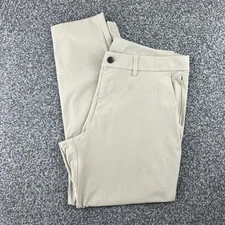 Lululemon Pants Mens 33 Beige Khaki ABC Slim Chino Casual Performance Adult