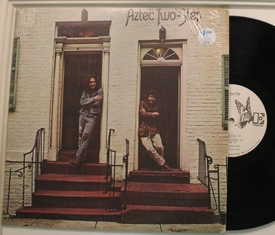 Aztec Two-Step Lp Self Titled (1972) On Elektra - Vg+ To Vg++ Promo in shrink!