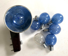 Vintage Kodalite Midget Flasholder 7 Sylvania P25 Bulbs - Brownie Camera