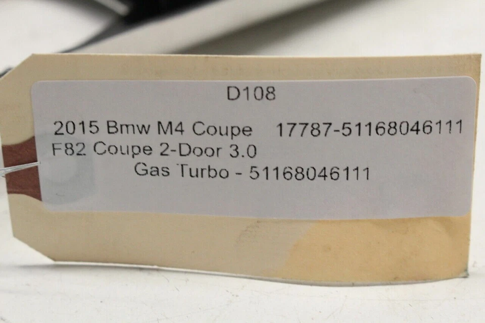 2015-2018 BMW M3 M4 Center Console Shifter Trim Plate Bezel OEM Used Foto 4 de 4