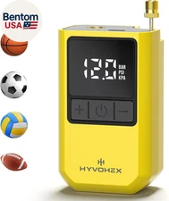 Ball Pump for Sports Balls, Portable Electric Basketball Pump Ultra Fast Inflati