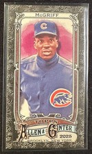 2025 TOPPS ALLEN & GINTER BASE MINI BLACK, CHROME, SP INSERTS PICK FROM LIST!