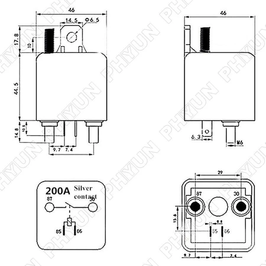 12V Car Battery Isolator Disconnect Cut Off Integrated Wireless Dual Remote -USA Foto 4 de 4