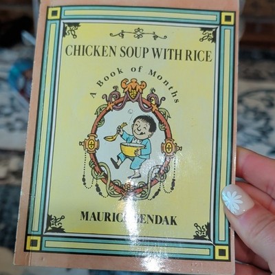Maurice Sendak Chicken Soup with Rice Book of Months TP 1991 1st Ed Ex-Lib