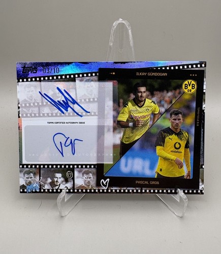 2025-26 Topps Focus BVB Groß Gündogan Dual Auto /10 Borussia Dortmund