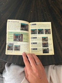 Nintendo NES Manual Only Final Fantasy Manual Has Damage