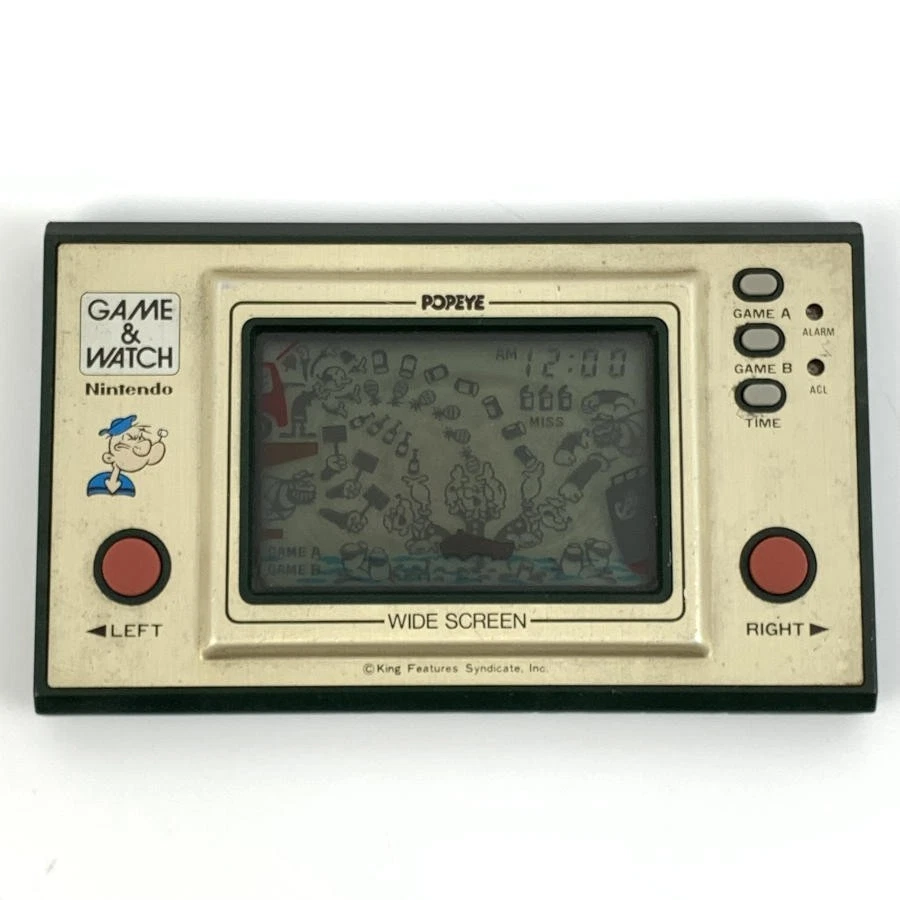 その他 Nintendo Game & Watch Popeye Preços baixos em Nintendo Popeye em Consoles de videogame | eBay