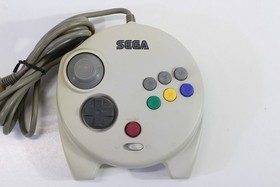 SEGA Saturn 3D Multi Controller Pad Analog HSS-0137 OEM White SS Japan Discolor