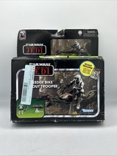 Star Wars Vintage Collection ROTJ Speeder Bike And Scout Trooper. Box Damage