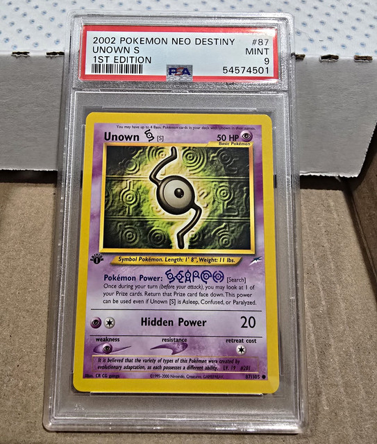 Unown S #87 (Neo Destiny (2002))