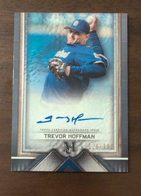 2023 Topps Museum Collection - Archival Autographs Trevor Hoffman On Card /199