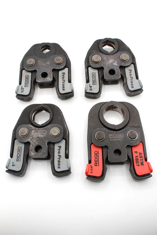 Ridgid Compact Jaws Set of 4 (1/2"-1 1/4")