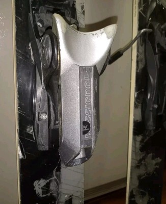 Rossignol Axial2 ski bindings Axial 2 , Missing One Brake | eBay