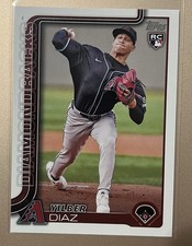 2025 Topps Series 1 Yilber Diaz #104 (RC)