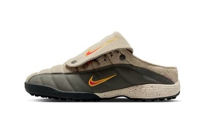 PRE-ORDER Nike Kids of Immigrants F&F Total 90 T-90 Mule Khaki/Gold Men s 10