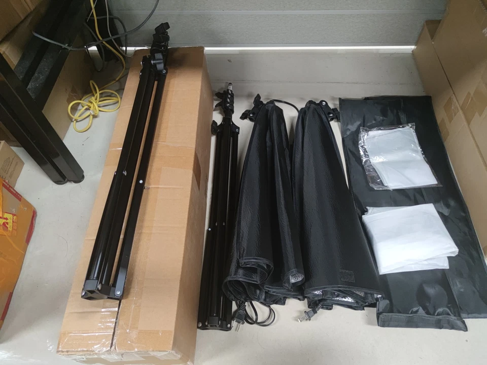 2-Pack Professional Photography Softbox Kit For Home/Studio Lighting Effect GMFO - Image 4 of 4