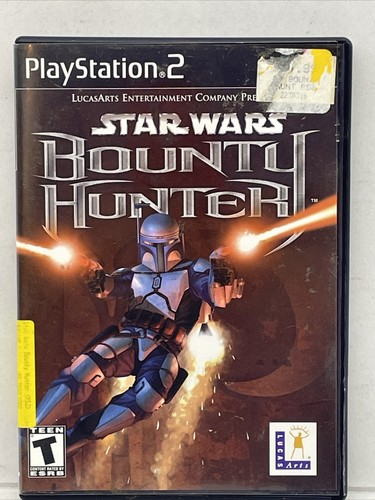 Star Wars Bounty Hunter PS2 Etiqueta Negra Completo Con Manual Probado - Imagen 2 de 5