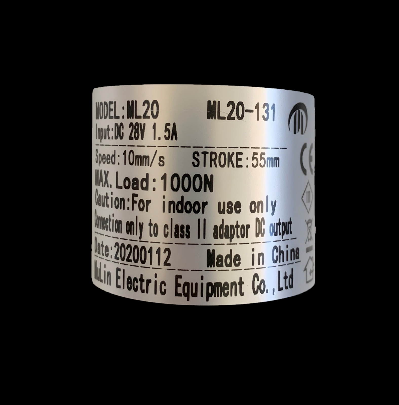 Mulin Electric Motor Actuator ML20131 Power Recliner Motor eBay