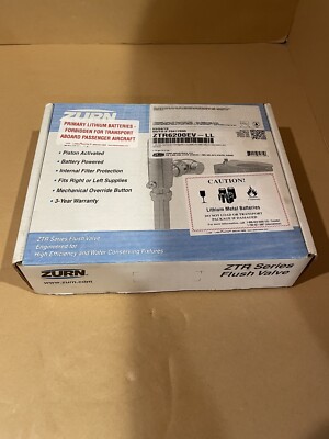 Zurn Sensor Operated Closet Flush Valve with Long Life Option ZTR6200EV-LL