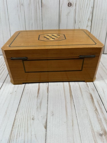 Vintage!! 1930'-1940's Art Deco Inlay Jewelry Box made in Germany - Picture 10 of 16