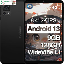 T20 Mini Tablet 8", 9GB RAM + 128GB ROM/1TB, Tablet Android 13, Schermo 1920x120