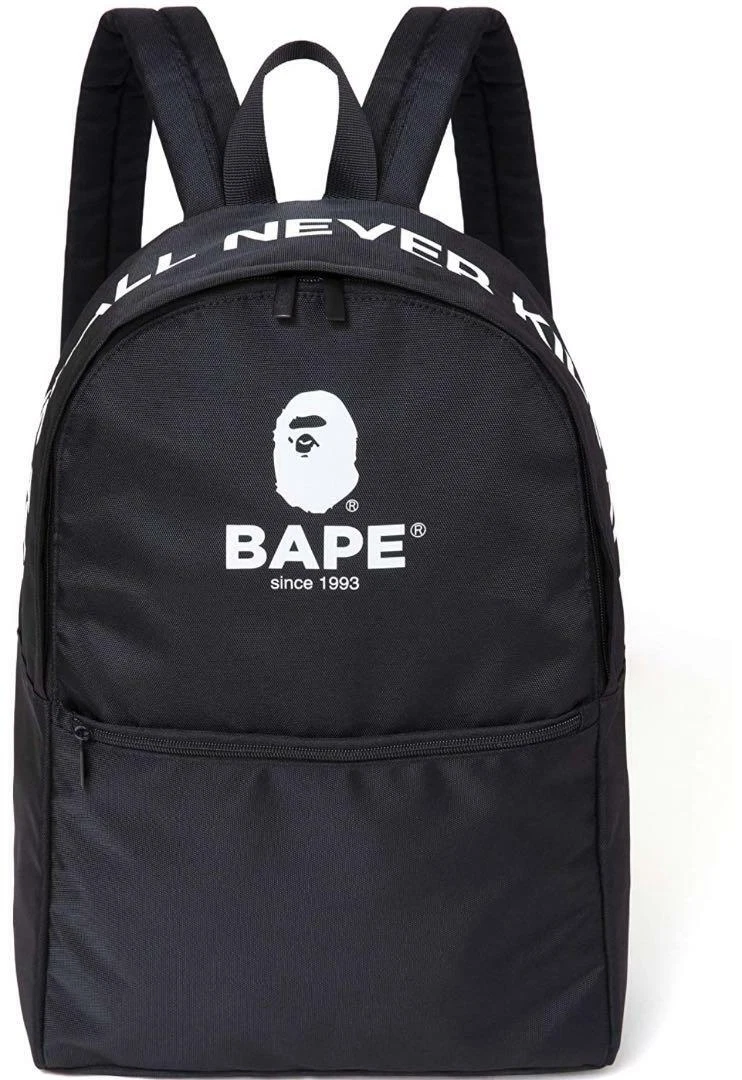 bape backpack white