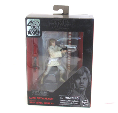 Luke Skywalker Actionfigur Star Wars Titanium Series #3 Hasbro Neu 