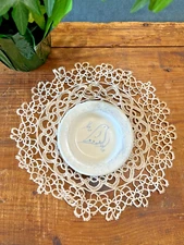 Child's Bluebird Plate 4" Unsigned Rowe Pottery