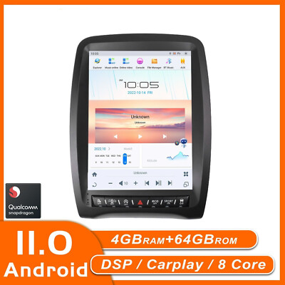 For Dodge Durango 2014-2021 Android Car Radio Tesla Screen 2din Stereo Autoradio