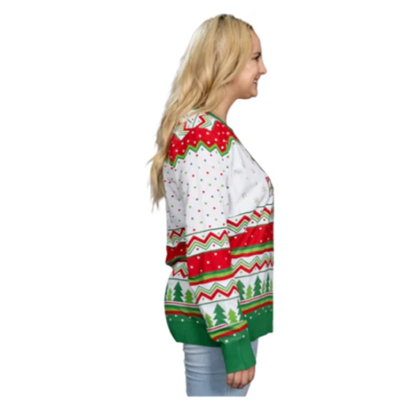 Womens Teenage Mutant Ninja Turtles TMNT "Holiday Heroes" Ugly Christmas Sweater