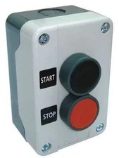Dayton 32W267 Push Buttn Cntrl Station,Start/Stop,22Mm