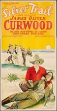 1937 Silver Trail Original Movie Poster Linen 41x81 James Oliver Curwood Western