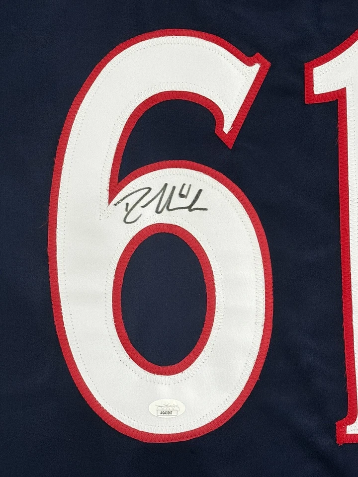 Camiseta deportiva firmada por Rick Nash Columbus Blue Jackets personalizada autografiada certificado de autenticidad JSA Foto 3 de 3