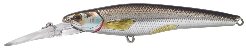 Live Target Rainbow Smelt Jerkbait / Crankbait (RS115D) PROFUNDO - Elige 3 colores Foto 2 de 4