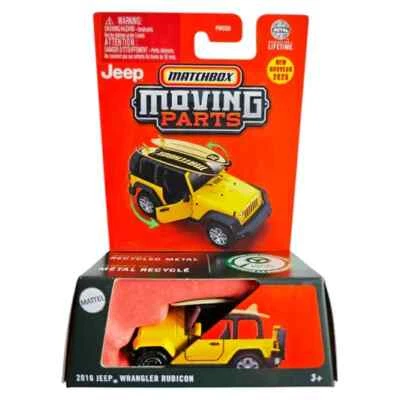 MATCHBOX METAL MOVING PARTS 2025 2016 Jeep Wrangler Rubicon mit Surfbrett