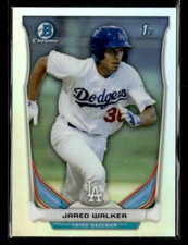 2014 Bowman Draft #CDP130 Jared Walker Chrome Refractors card