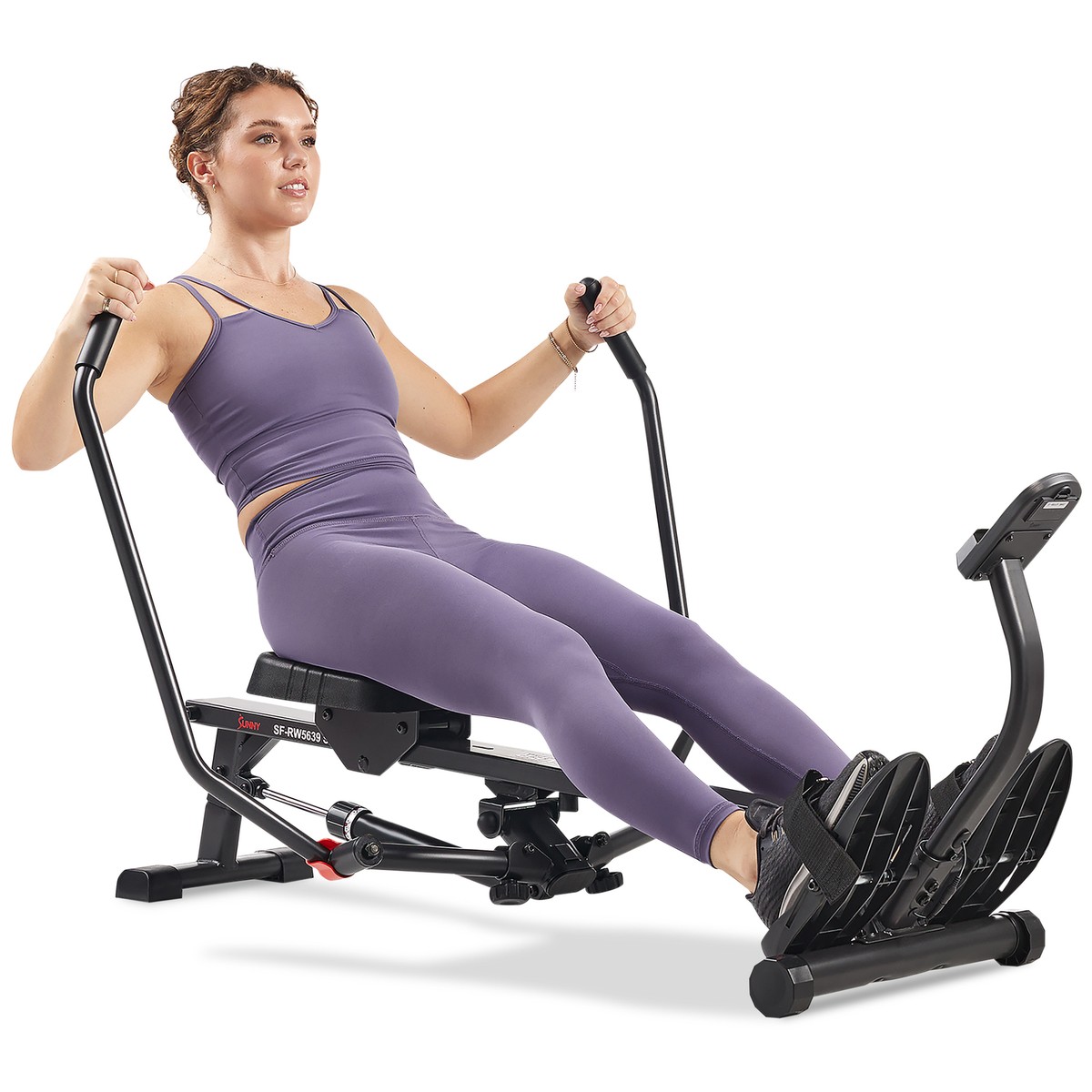 Rw5639 Sunny Health And Fitnessfull Motion Rowing Machine