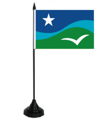 Tischflagge Martha's Vineyard Massachusetts Fahne Flagge 10 x 15 cm